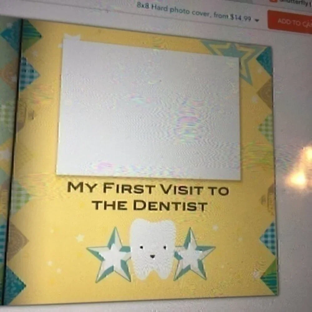 8x8 Hardcover Boys First Tooth book